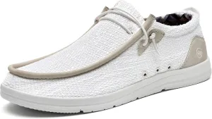 Mens Loafers Walking Shoes with Arch Support Insole Casual Fashion Shoes Light-Weight Vintage Footwear