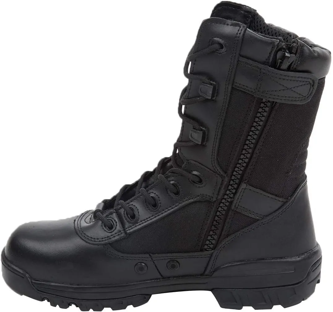 Men's Military Tactical Boots Army Jungle Boots with Zipper