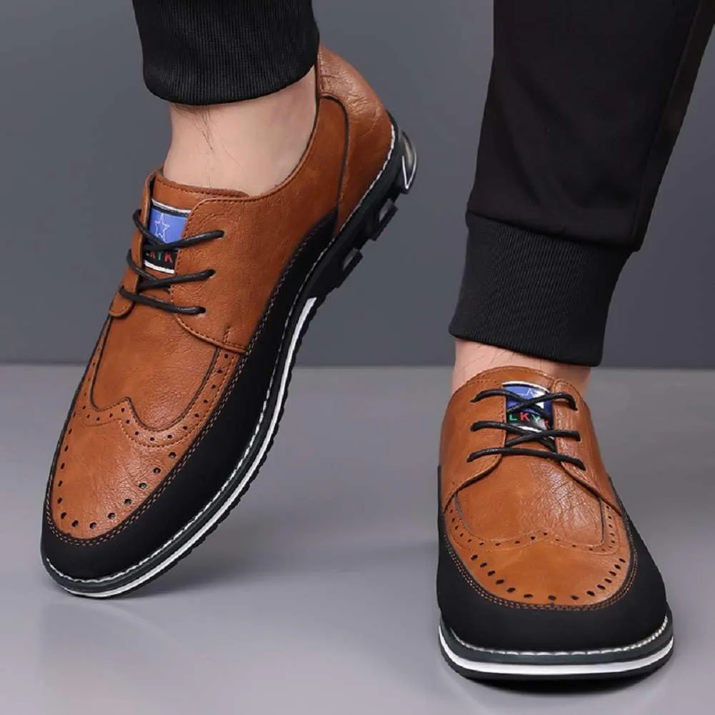 Men's Oxford Shoes Business Casual Shoes Comfort Office Loafers for Male