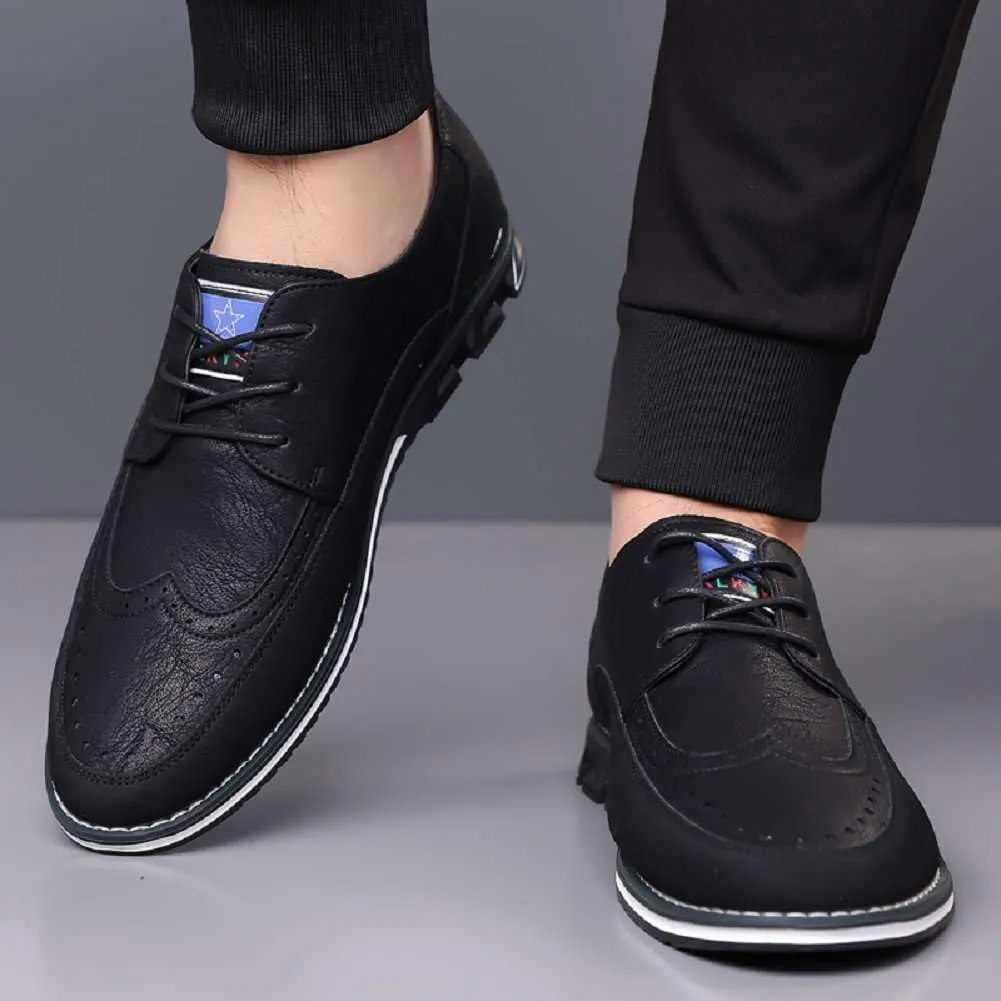 Men's Oxford Shoes Business Casual Shoes Comfort Office Loafers for Male