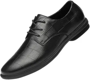 Mens Retro Oxford Shoes Brogue Business Derby Shoes Comfortable Dress Shoes Prom Wedding Business Office Loafers Shoes for Men