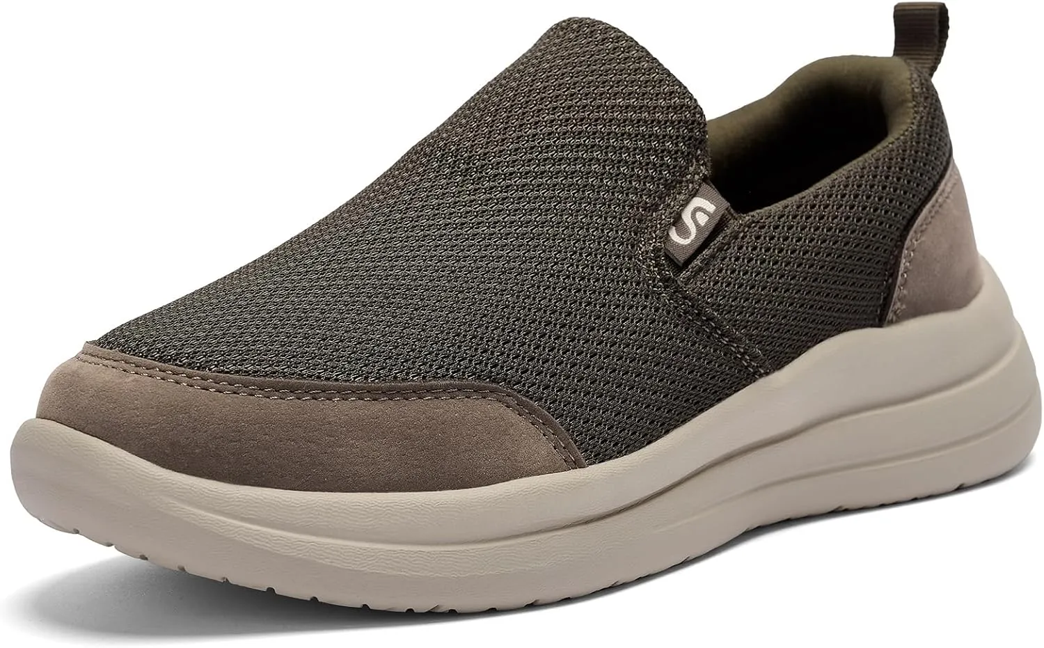 Men's Slip on Sneakers Walking Shoes X Wide Width Comfortable Casual Sneakers Lightweight Work Driving Loafers