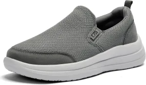 Men's Slip on Sneakers Walking Shoes X Wide Width Comfortable Casual Sneakers Lightweight Work Driving Loafers