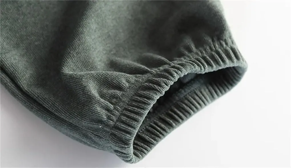Men's Solid Color Casual Simple Comfortable Light Home Trousers