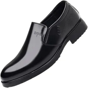 Men's Vintage Spike Loafers Slip On Fashion Shoes Classic Tuxedo Dress Shoes for Formal Business
