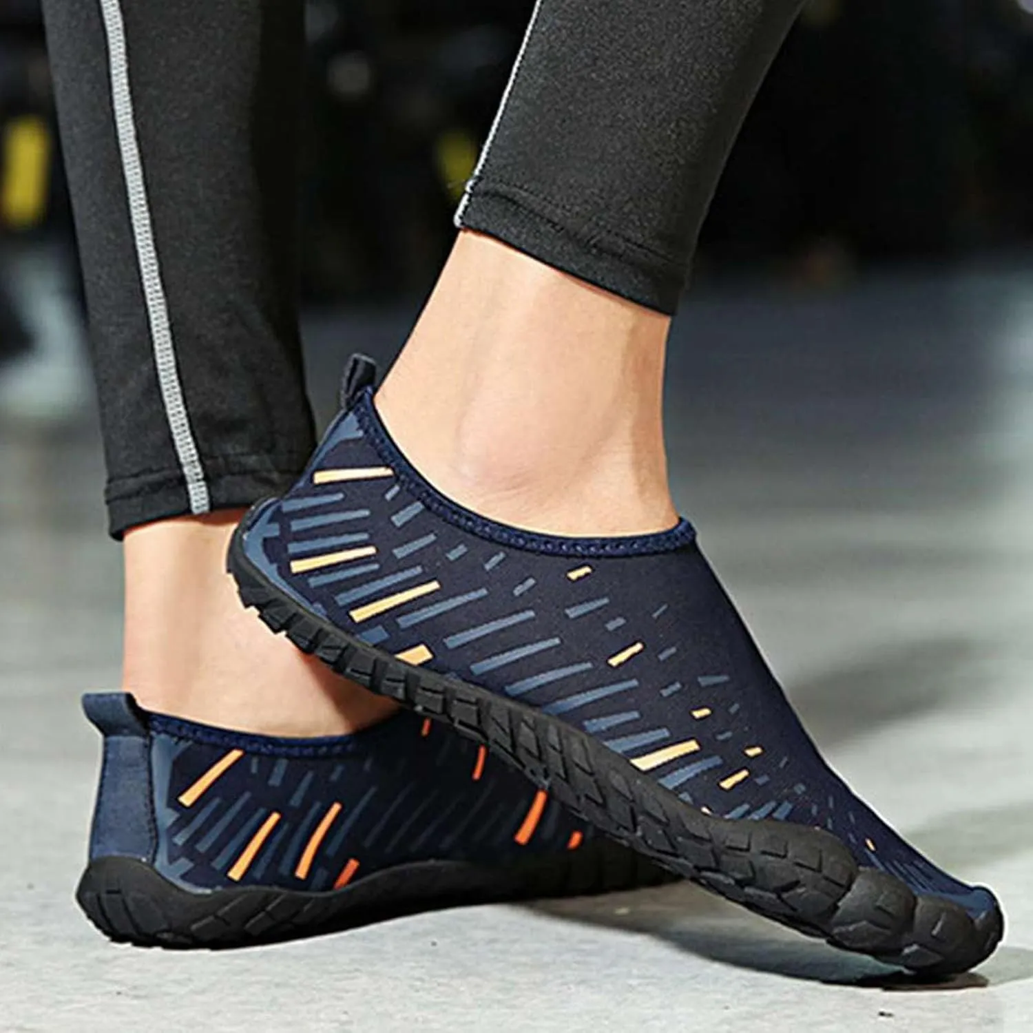 Mens Water Proof Shoes Size 12 Closed Toe Non Slip Hiking Water Shoes Men Womens Wide Width Water Shoes Slip on Soft Beach Shoes for Pool Beach Surf Walking Water Park