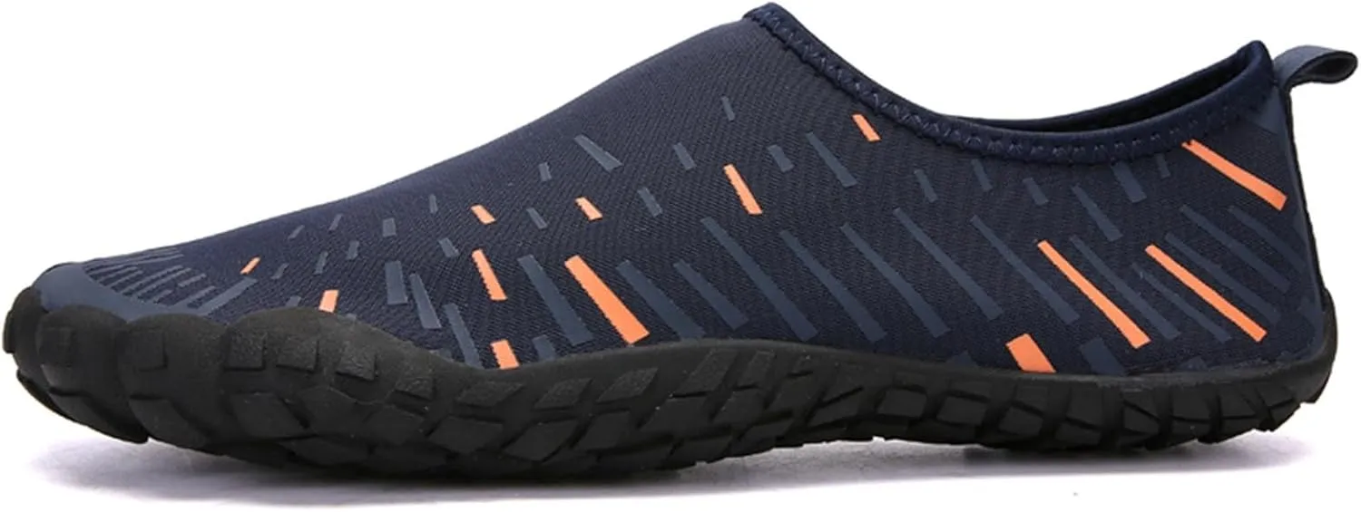 Mens Water Proof Shoes Size 12 Closed Toe Non Slip Hiking Water Shoes Men Womens Wide Width Water Shoes Slip on Soft Beach Shoes for Pool Beach Surf Walking Water Park