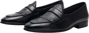 Mens White Dress Shoes Slip On Penny Loafers Causal Modern Genuine Leather Mocasines Fashion Prom Wedding Business Suit Shoes Tuxedo Shoes for Men