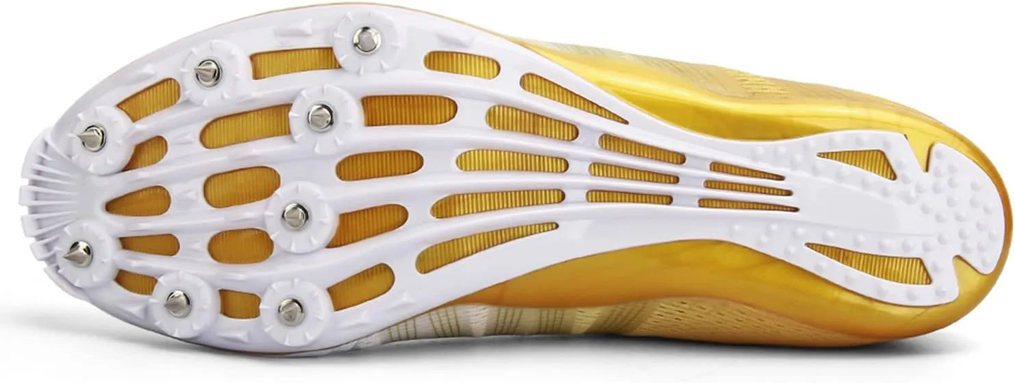 Mens Womens Track and Field Shoes Spikes Track Race Jumping Sneakers Professional Running Nail Spikes Shoes for Kid