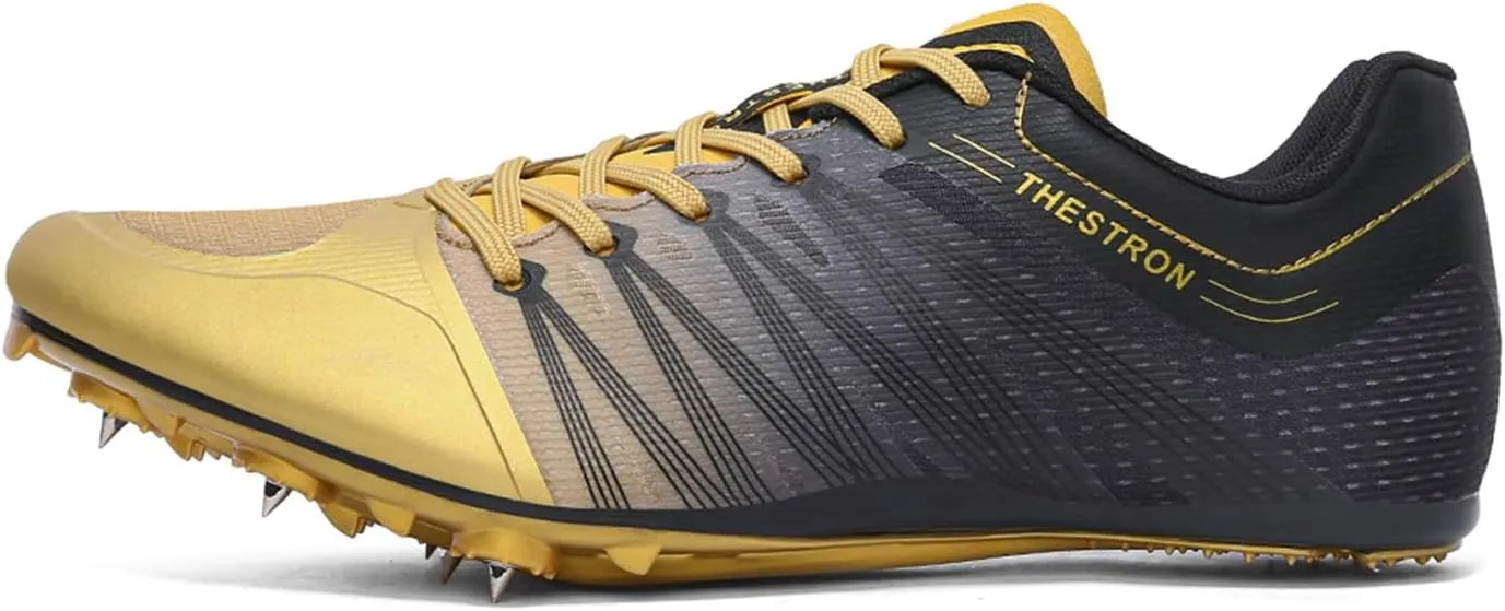 Mens Womens Track and Field Shoes Spikes Track Race Jumping Sneakers Professional Running Nail Spikes Shoes for Kid