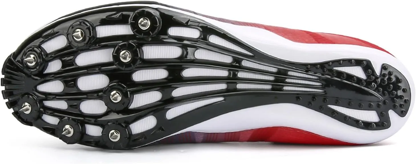 Mens Womens Track and Field Shoes Spikes Track Race Jumping Sneakers Professional Running Nail Spikes Shoes for Kid