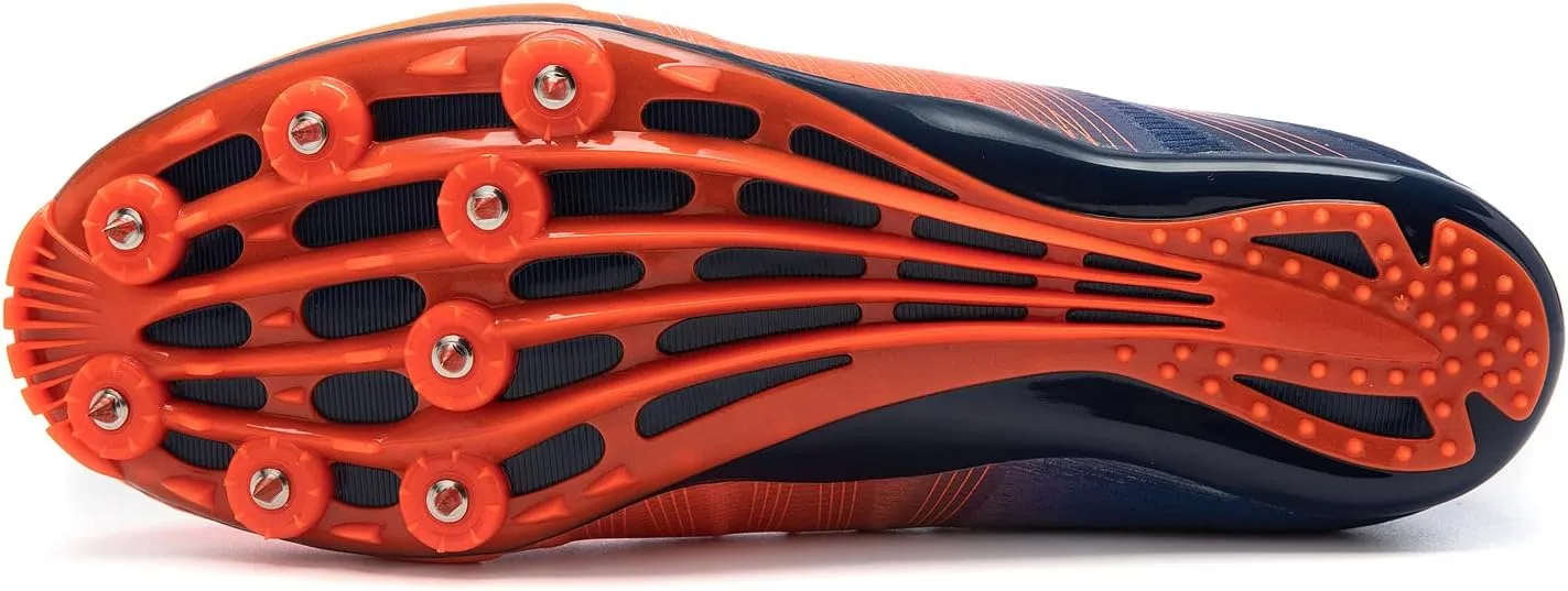 Mens Womens Track and Field Shoes Spikes Track Race Jumping Sneakers Professional Running Nail Spikes Shoes for Kid