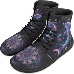 Micoklinlin Minimalist Barefoot Shoes for Women Men Novelty Waterproof Trail Running Sneaker Wide Toe Zero Drop Walking Shoes