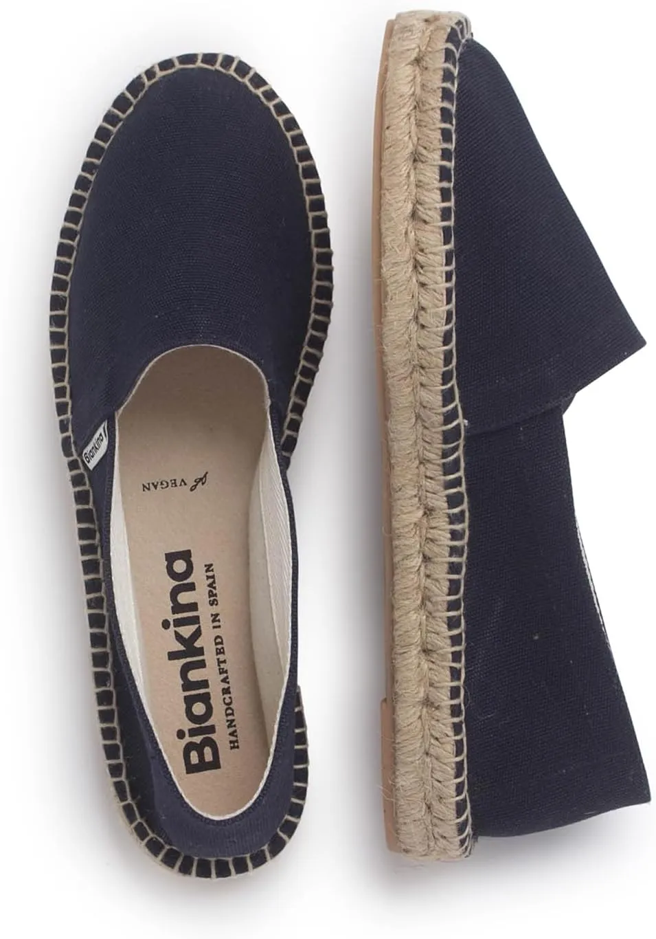 Mila Espadrille Flats: Sustainable, Vegan, Classic Style. Made in Spain