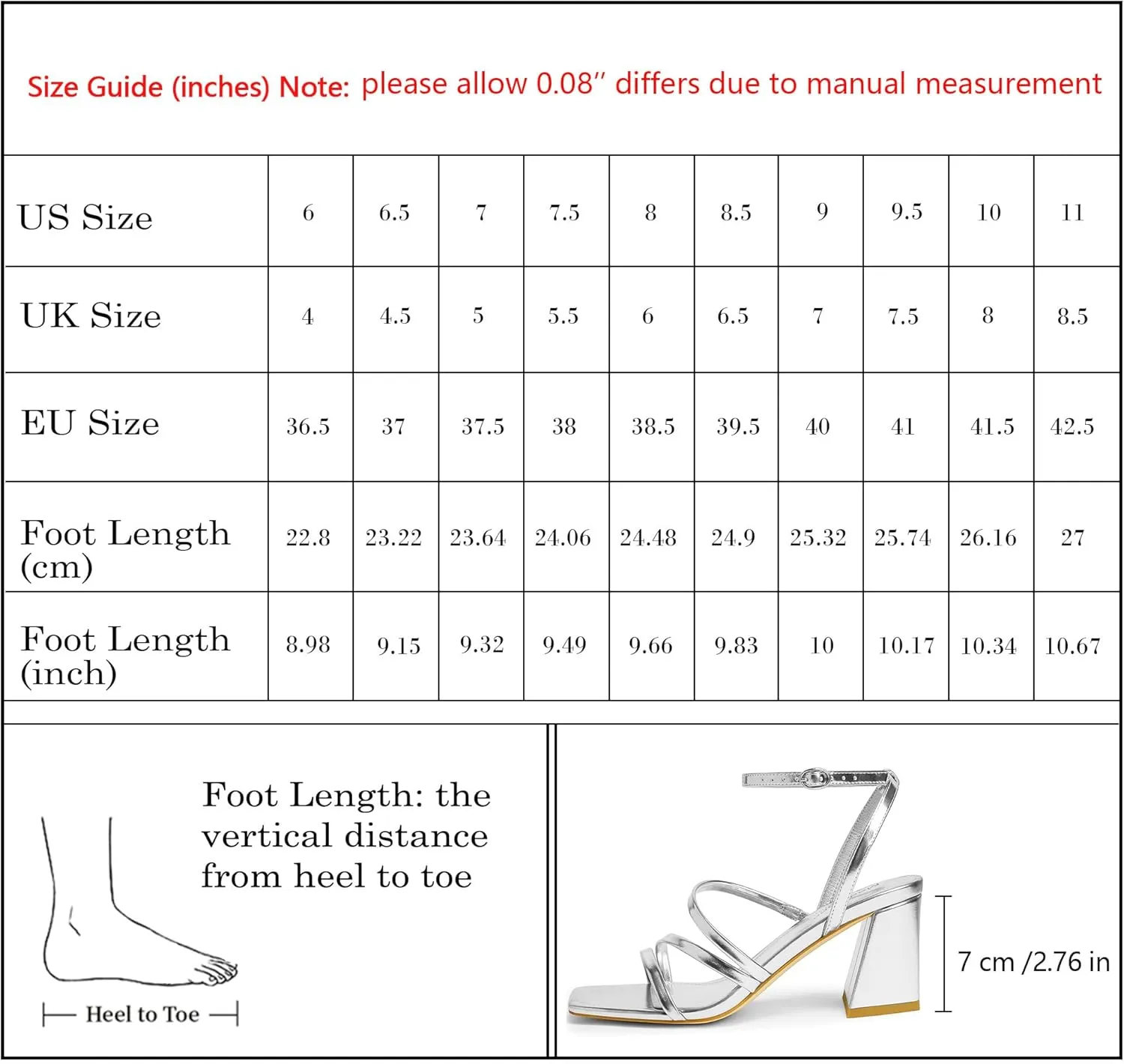 Modatope Women Heeled Sandals Strappy Heels Square Open Toe Chunky Block Heels Ankle Strap Sandals for Women Comfortable Heels