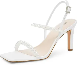 Modatope Womens Sandals Open Toe Strappy Sandals Ankle Strap High Heel Sandals for Women