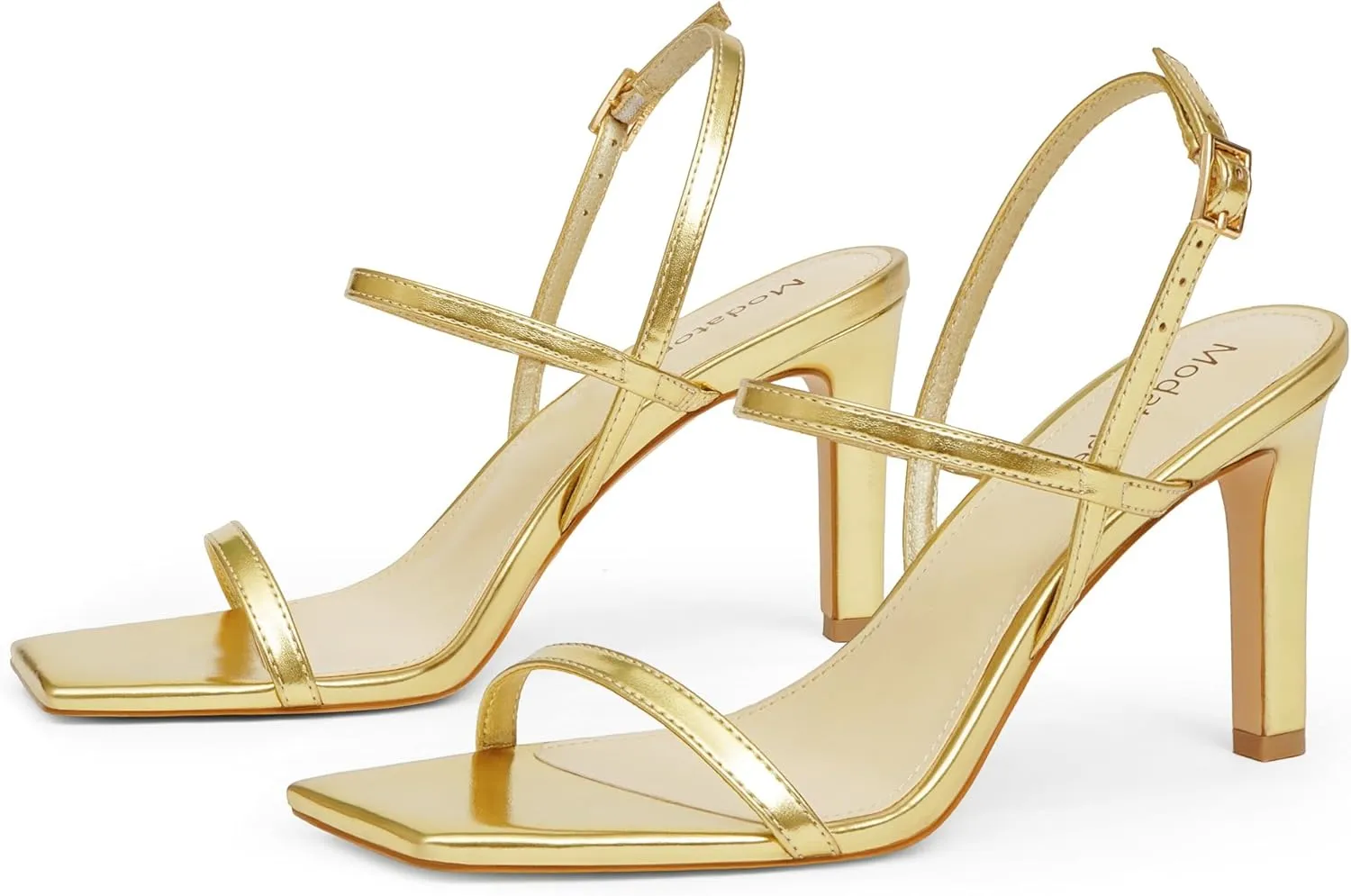 Modatope Womens Sandals Open Toe Strappy Sandals Ankle Strap High Heel Sandals for Women