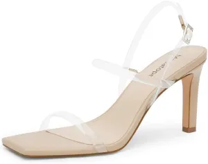 Modatope Womens Sandals Open Toe Strappy Sandals Ankle Strap High Heel Sandals for Women