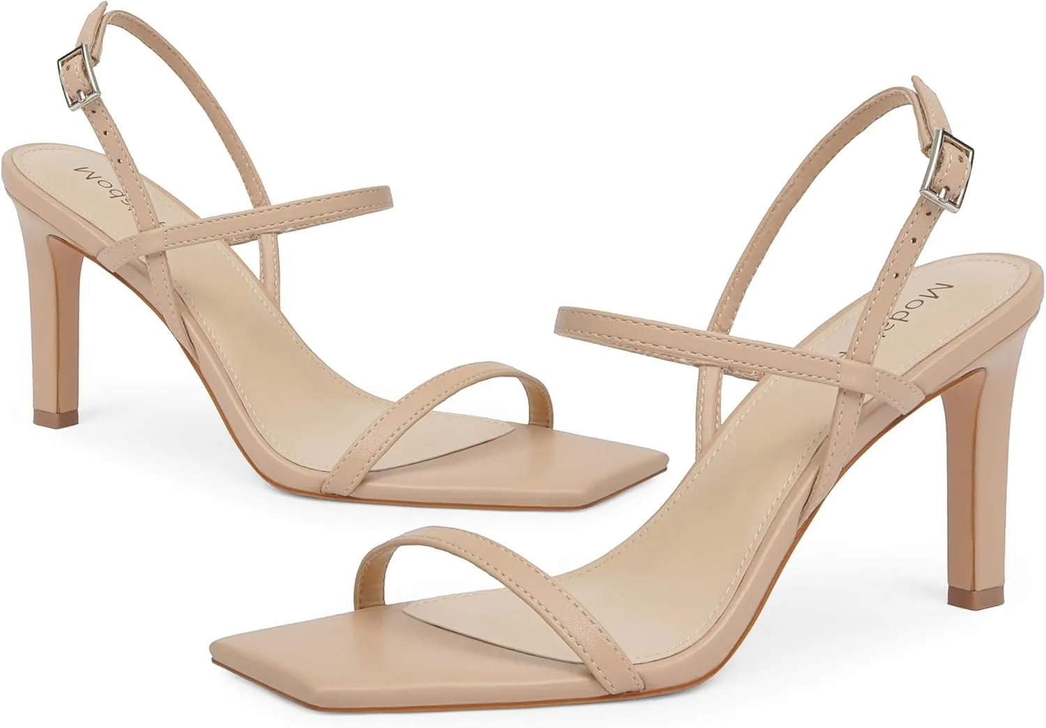 Modatope Womens Sandals Open Toe Strappy Sandals Ankle Strap High Heel Sandals for Women