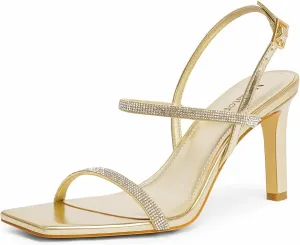 Modatope Womens Sandals Open Toe Strappy Sandals Ankle Strap High Heel Sandals for Women
