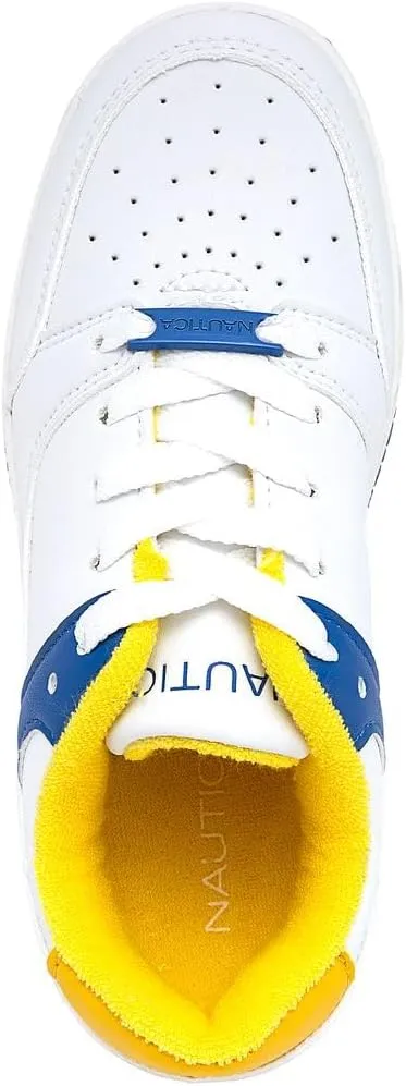 Nautica Boys Low-Top Sneakers, Basketball Tennis Shoes for Kids, Outdoor School Running Shoes - Sizes for Big Kid/Little Kid