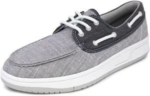 Nautica Men's Casual Boat Shoes, Moc-Toe Loafers with Cushioned Insole, Deck Fashion Sneaker