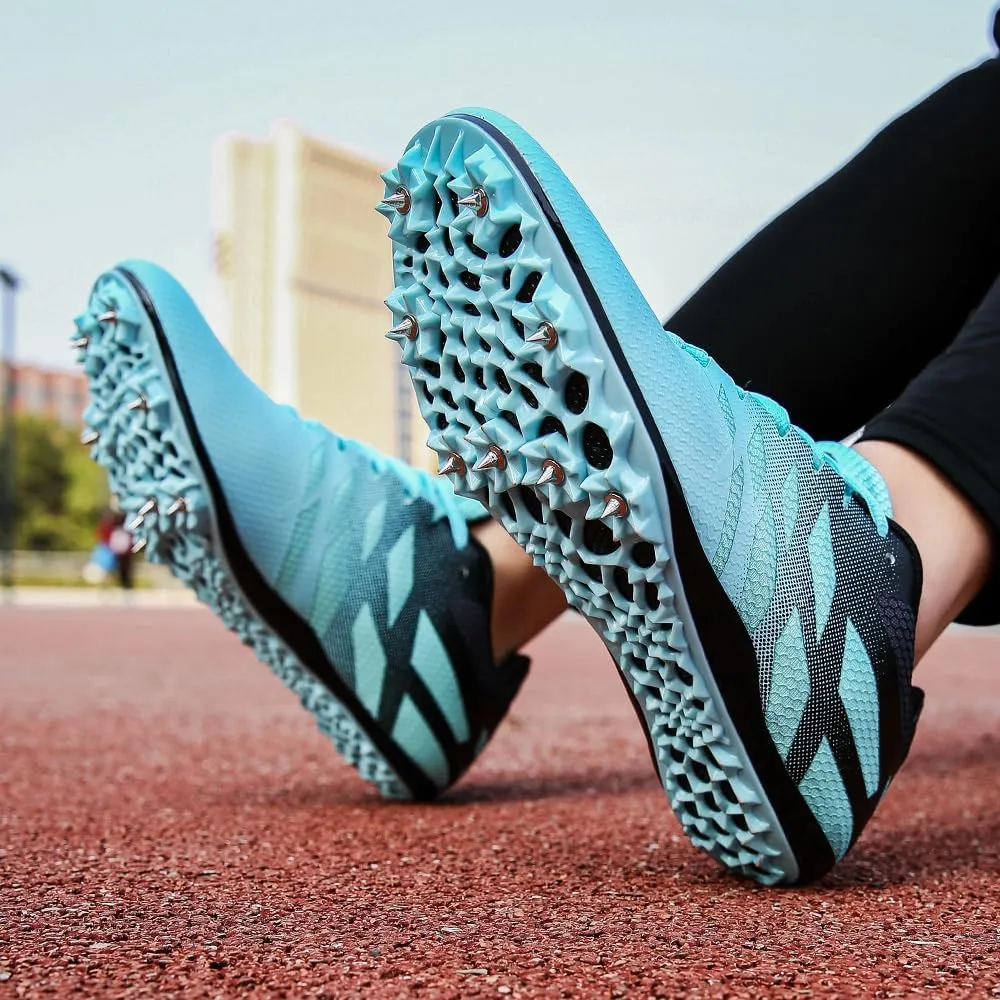New Track and Field Shoes for Men Women Kids Boys Girls 8 Spikes 100-400 Meter Running Racing Shoes Professional Sprint Sport Sneakers