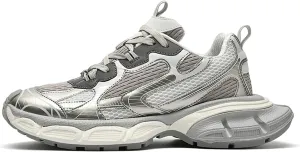 Niepce Inc Streetwear Mid Top Fashion Chunky Sneakers for Men