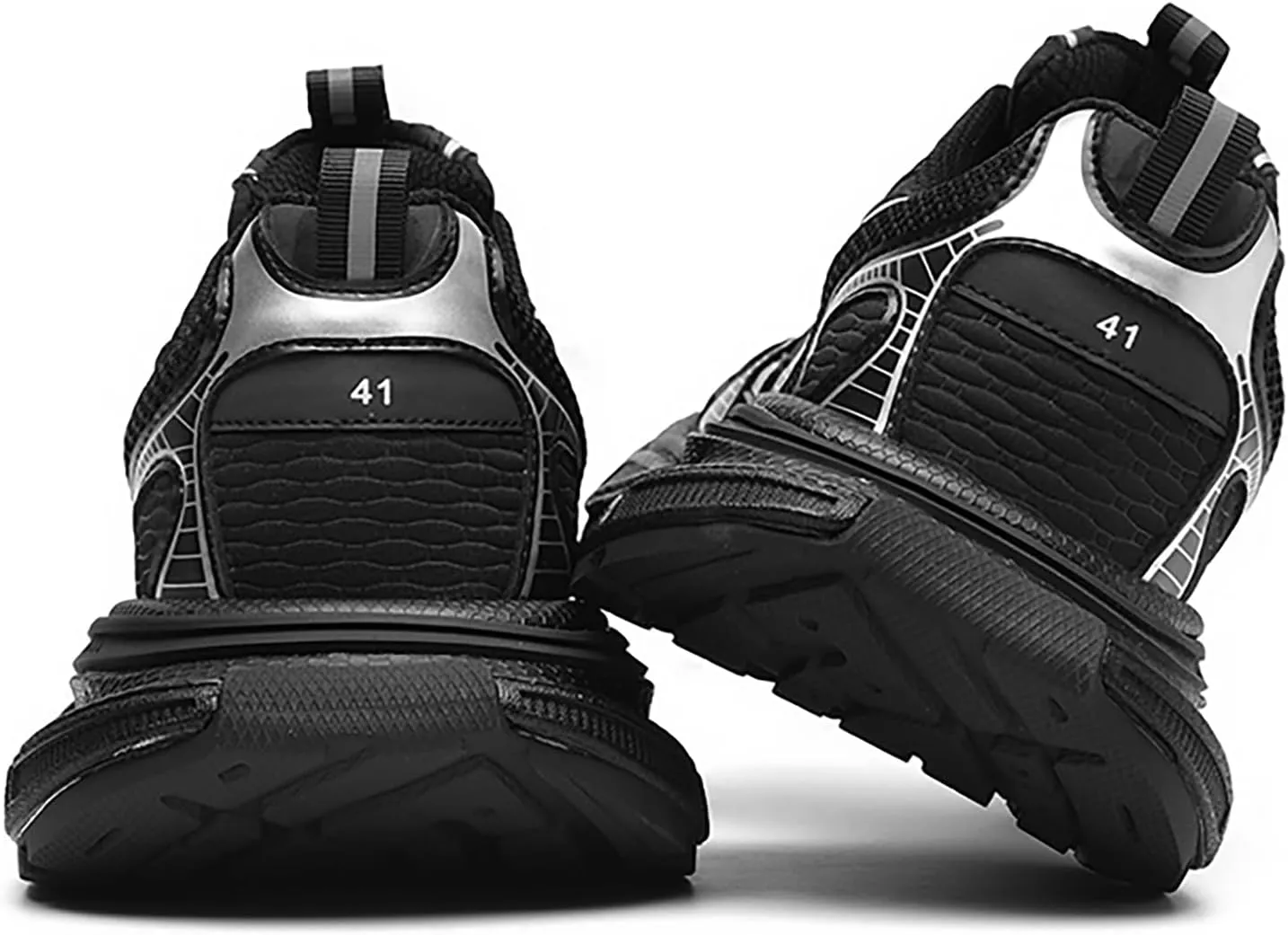 Niepce Inc Streetwear Mid Top Fashion Chunky Sneakers for Men