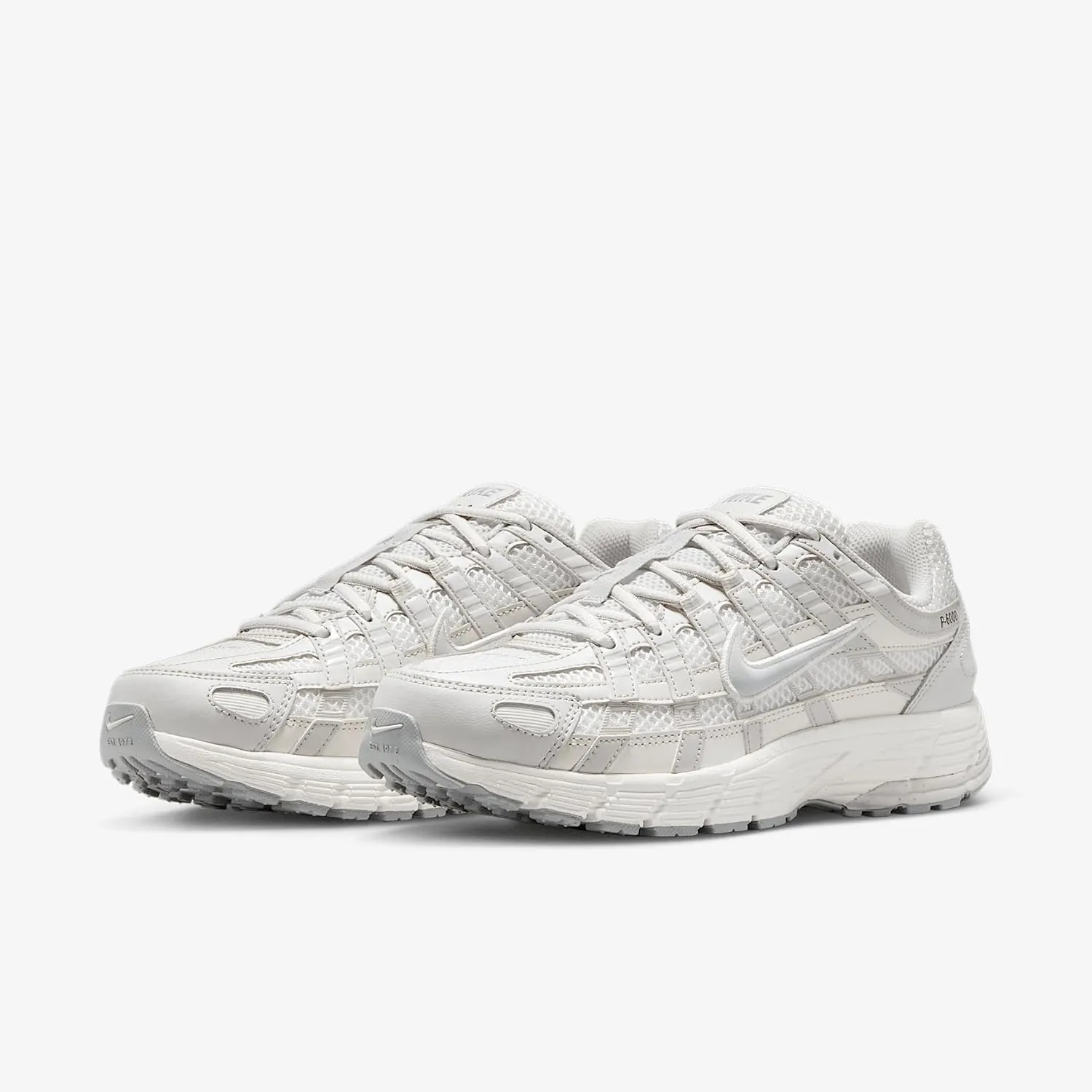 Nike P-6000 SE Women's Shoes (IF1756-100, Summit White/Vast Grey/Wolf Grey)