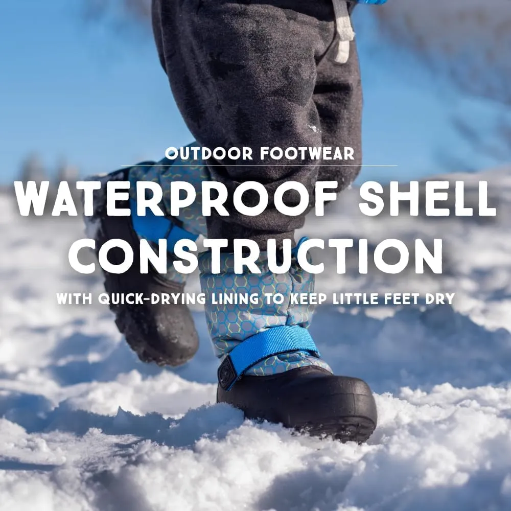 Northside Frosty Insulated Winter Snow Boots for Girls and Boys with Rugged, Water Resistant Nylon Upper, Quick-Drying Lining, Removable EVA Insole, and Durable TPR Outsole