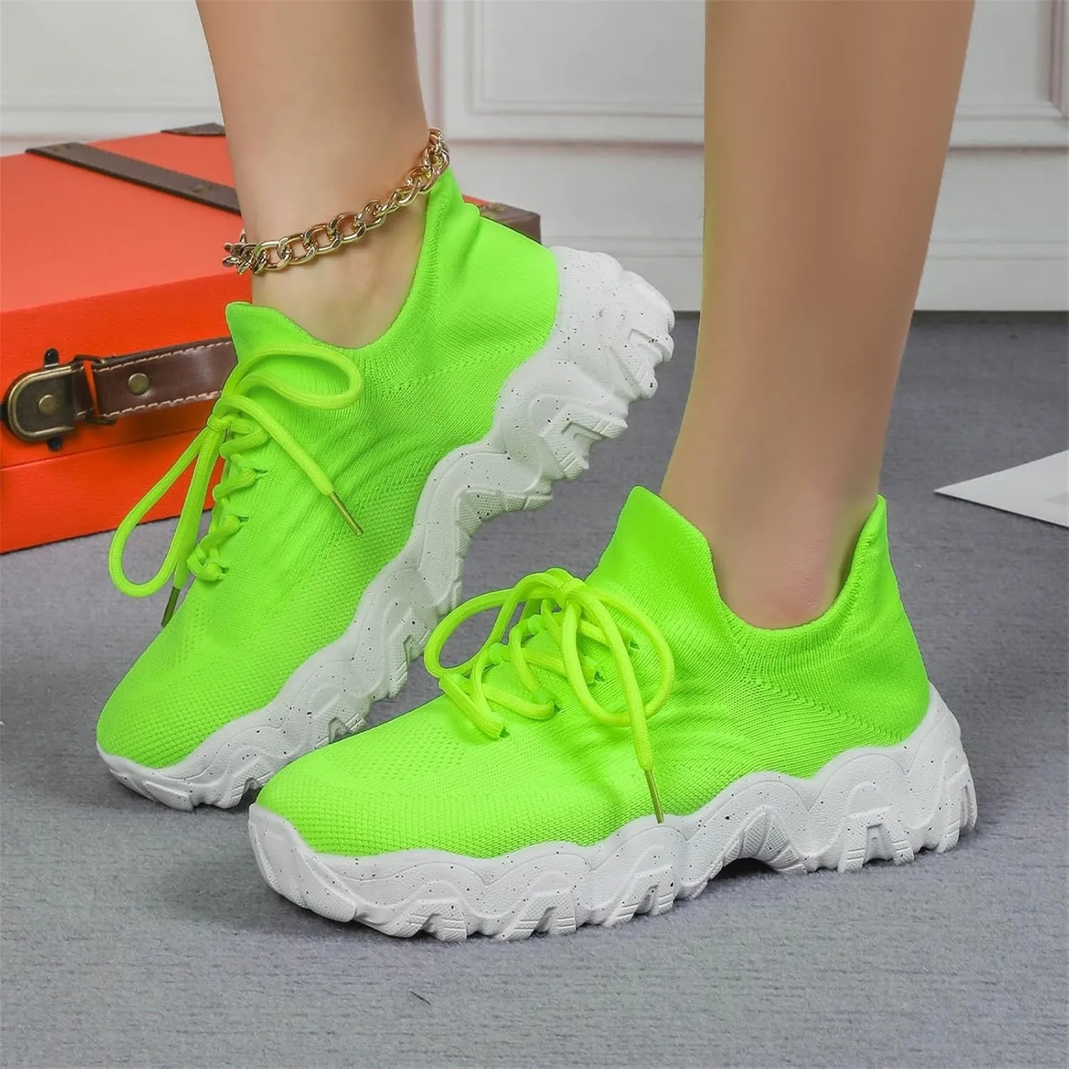 Nurse Babe Shoes,Ortho Comfort Shoes Women,Ortho Pro Classic Sneaker,Women's Mesh Orthopedic Running Walking Sneakers Lightweight Breathable Lace Up Tennis Sneakers