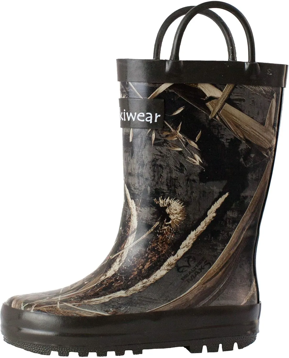 OAKI Toddler Rain Boots - Perfect Kids Rain Boots for Any Weather - Durable Rubber Baby Rain Boots Keep Little Feet Dry, Lightweight Waterproof with Easy-on Handle