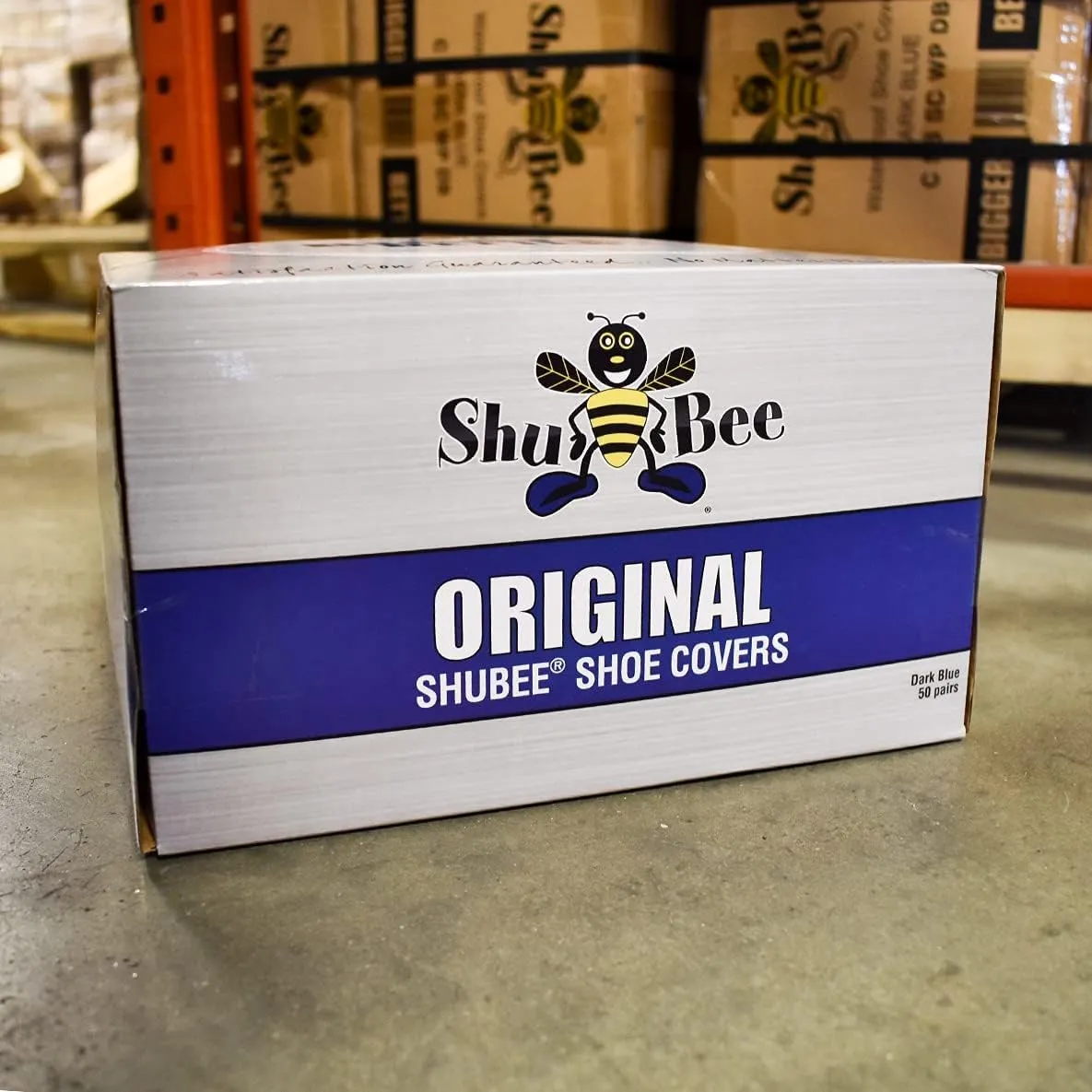 Original Disposable, Extra-Large Boot and Shoe Covers, Thicker & Stronger, Durable Protection for Floors - 50 Pairs