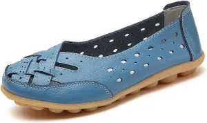 Orthopedic Loafers in Breathable Leather, Orthopedic Loafers for Women, Orthopedic Shoes for Women