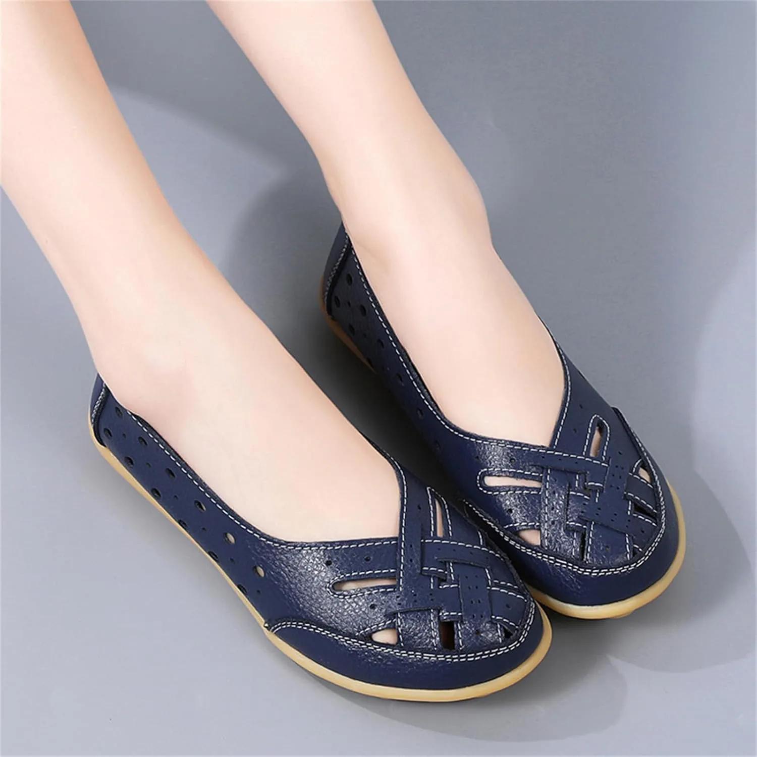 Orthopedic Loafers in Breathable Leather, Orthopedic Loafers for Women, Orthopedic Shoes for Women