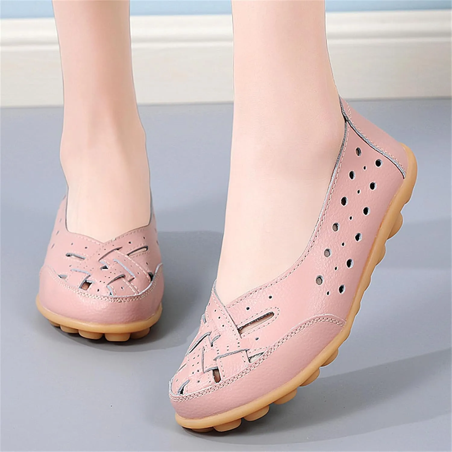 Orthopedic Loafers in Breathable Leather, Orthopedic Loafers for Women, Orthopedic Shoes for Women