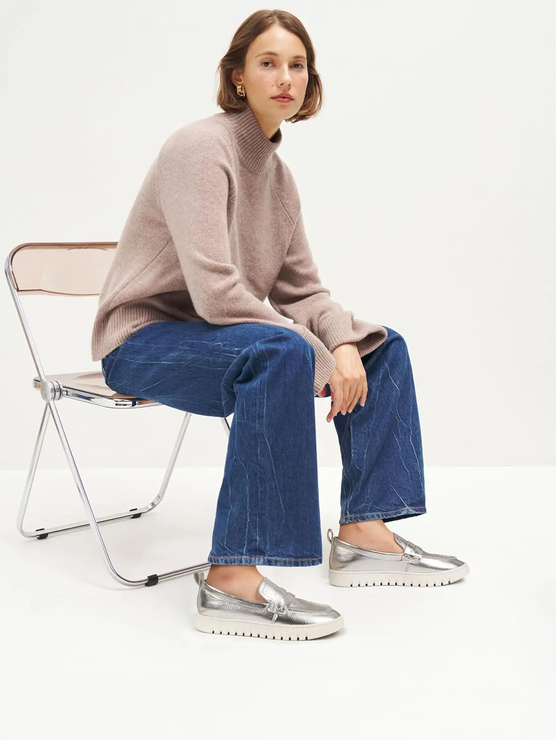 PARTY Loafers for Women, Comfortable Women's Loafers, Casual Dress and Work Slip-Ons