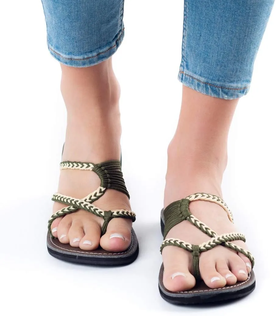 Plaka Flip Flops Sandals for Women Oceanside