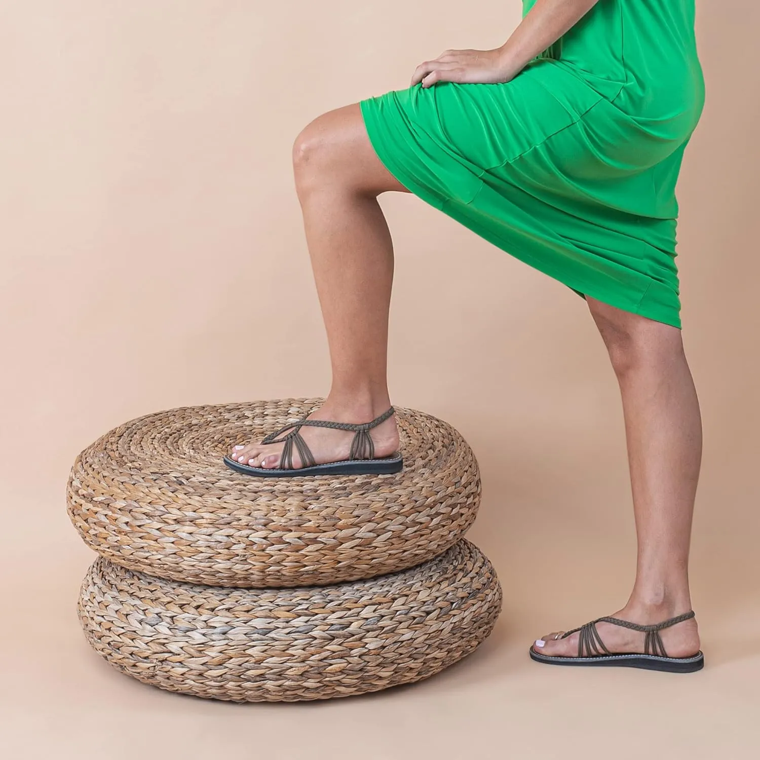 Plaka Seashell Comfortable Womens Sandals | Strappy Sandals for Women Dressy Style Perfect for Beach Walk and Poolside