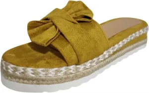 Platform Sandals Women Non Slip Lightweight Wedge Sandals Comfortable Breathable Open Toe Beach Sandal Backless Walking Slippers Fashion Bohemia Slippers