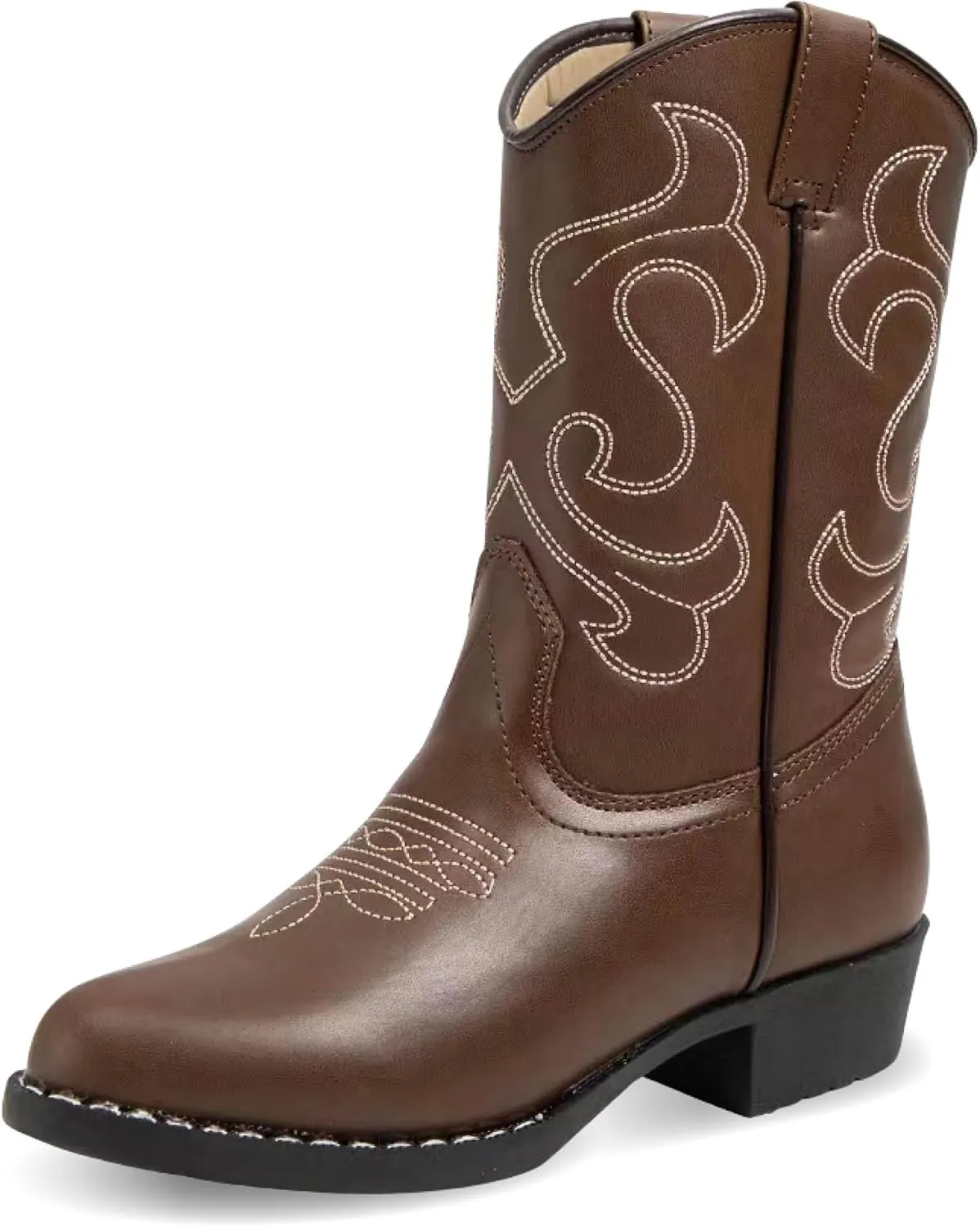 Premium Kids Cowboy Boots - Comfort Fit Toddler Cowboy Boots - Boys and Girls Cowboy Boots Durable & Stylish Western Wear for Young Riders