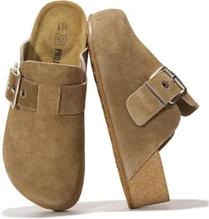 Project Cloud Clogs for Women Footwear - Memory Foam and Non-Slip Platform Wedges Heels for Women Mules & Clogs 2025 - Comfortable Stylish Slip-On with Adjustable Straps (Rhona)