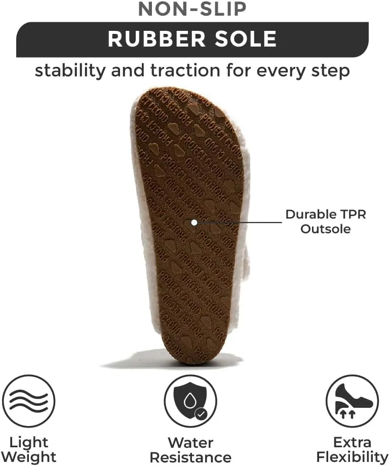 Project Cloud Clogs for Women Footwear - Memory Foam and Non-Slip Platform Wedges Heels for Women Mules & Clogs 2025 - Comfortable Stylish Slip-On with Adjustable Straps (Rhona)