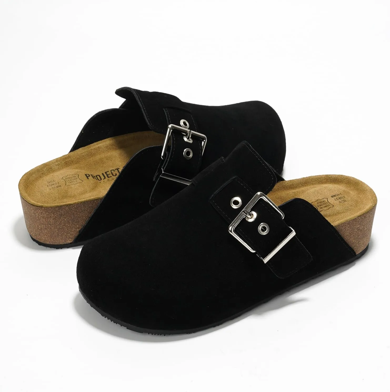 Project Cloud Clogs for Women Footwear - Memory Foam and Non-Slip Platform Wedges Heels for Women Mules & Clogs 2025 - Comfortable Stylish Slip-On with Adjustable Straps (Rhona)