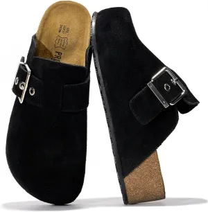 Project Cloud Clogs for Women Footwear - Memory Foam and Non-Slip Platform Wedges Heels for Women Mules & Clogs 2025 - Comfortable Stylish Slip-On with Adjustable Straps (Rhona)