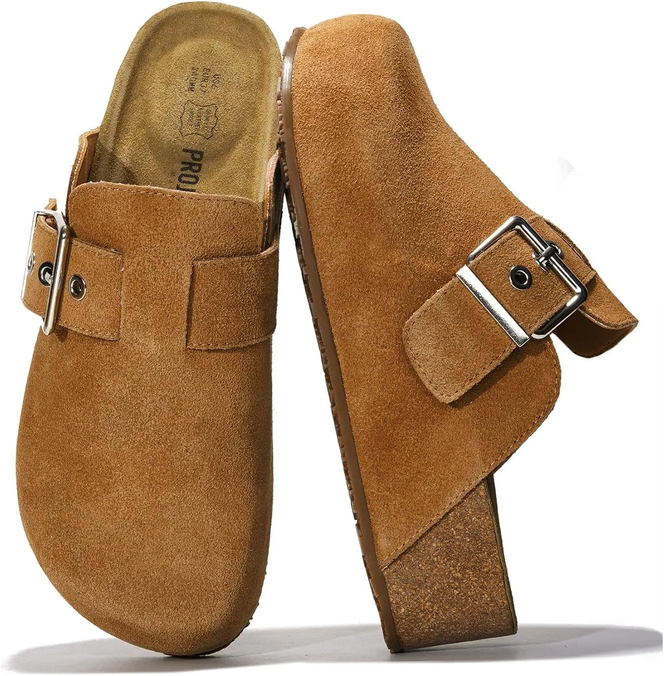 Project Cloud Clogs for Women Footwear - Memory Foam and Non-Slip Platform Wedges Heels for Women Mules & Clogs 2025 - Comfortable Stylish Slip-On with Adjustable Straps (Rhona)