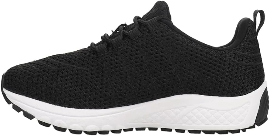 Propet Womens Tour Knit Walking Sneakers Shoes Casual - Off White
