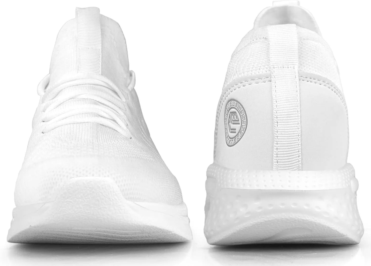 Pujcs Men Sneakers Lightweight Running Shoes for Men Slip on Walking Shoes with Breathable Mesh Comfortable Atheletic Shoes for Tennis Gym Workout