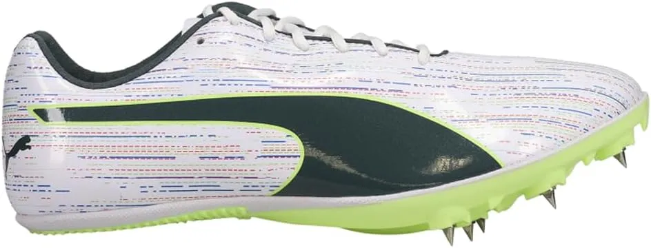 PUMA Mens Evospeed Sprint 13 and Field Running Sneakers Shoes - White - Size 12 M